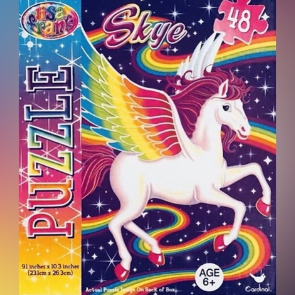 🦄1 Lisa Frank 2019 48 Piece Puzzle.